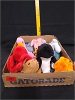 12 Ty Beanie Babies Assorted