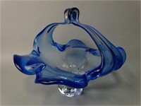 Shannon Crystal Cobalt Blue Bowl