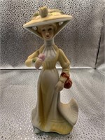 Victorian Lady Ceramic Figurine