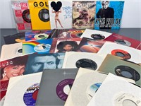 20+ Vintage 45 Albums Multiple Genre Records