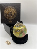 VERSACE ROSENTHAL GLASS ORNAMENT