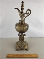 Vintage Cherub Lamp - Incomplete 19 & 1/2" H