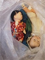 Two Vintage Dolls in Good Condition