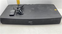 USED BOSE SOLO TV SOUND SYSTEM W/ REMOTE WORKING