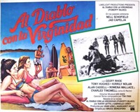 Mexican " Al Diablo con la Virgindad" lobby card