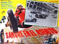 Mexican "Sangre Enel Asfalto" lobby card