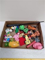 The group of child's toys