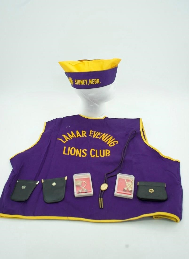 Sydney Nebraska Lions Club Memorabilia