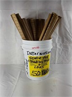 Bucket of Rulers for International Scale for