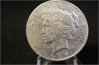 1935-P U.S. Silver Peace Dollar