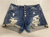 Kancan Jean Shorts Size 15/31