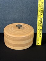 Lathe Turned Container w/ Lid