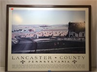 George Lyster Framed Poster of Lancaster County