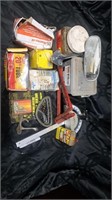 Assorted lot of household tools