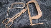 Antique tool lot