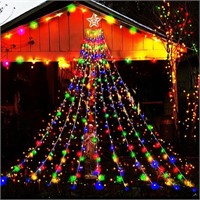 Aokudoni Outdoor Christmas Decorations 12.6ft 350L