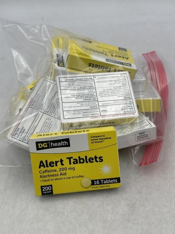 NEW Lot of 11-16ct DG Health Alert Tablets