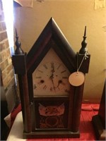 E.N. Welsh Steeple Clock, Forrestville, Conn.