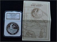 2005 Smithsonian Institution George T. Morgan $100