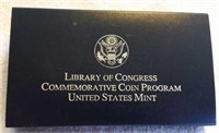 2000 Library of Congress Silver Dollar