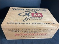 Winchester Small Arms WoodenvAmmo Box