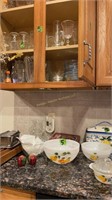 Clear Glass, Stemware, Bowls, Vases, Cutlery