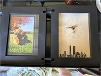 Frame a Photo & Clock