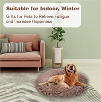 Calming Dog Bed  with Washable Removable 43"