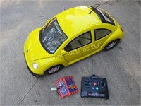 large 1/8 scale RC New Bright VW Beetle