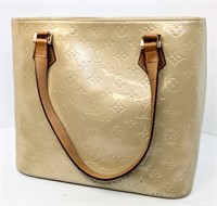 "Louis Vuitton" Patent Leather Houston Handbag