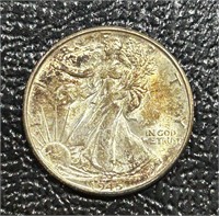 1945-P US Walking Liberty Half Dollar BU