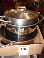 American Cookware Set: Dutch Oven, Stock Pot,