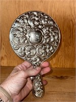 Vintage Hand Held Mirror