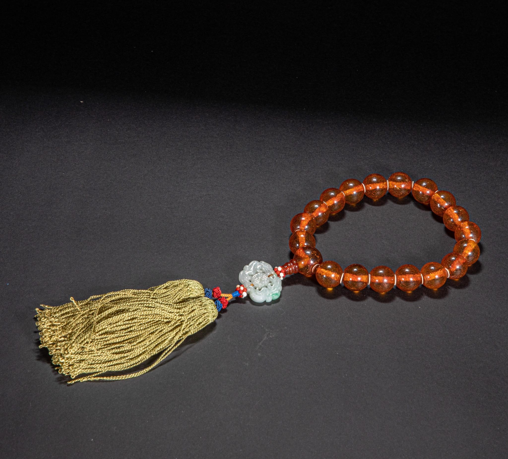 Ancient Honey Wax Buddha Beads