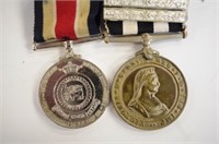 Two Ceylon Police Medals