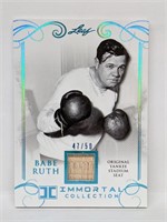 47/50 2017 Leaf Immortal Coll Babe Ruth Seat Relic
