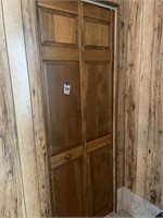 28 1/2" x 78” bi fold closet door