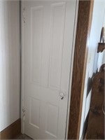 28" x 79” painted 4 panel door