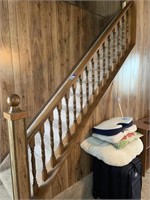 Stair railing and spindles