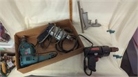 1/2" impact drill, Craftsman 3/8" electric drill