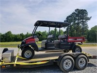 2015 CASE SCOUT XL MULE 4X4 167 HRS, 132 MILES