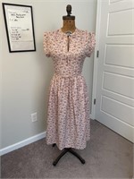 Vtg 1950's Kay Windsor House Dress