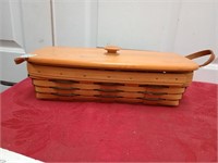 Longaberger basket with liner