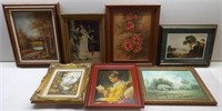 Lot of Framed Prints & Paintings