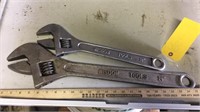 (2) WISDOM CRESENT WRENCHES 18" & 24"