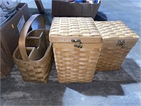 3 baskets