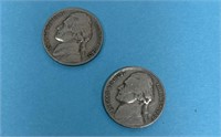 2 Old Jefferson Nickels