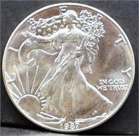 1987 silver eagle coin