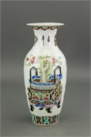 Chinese Famille Rose Porcelain Vase Tongzhi Mark