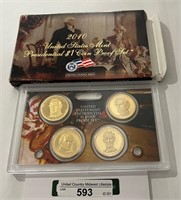 2010 US Mint President $1 Coin Proof Set